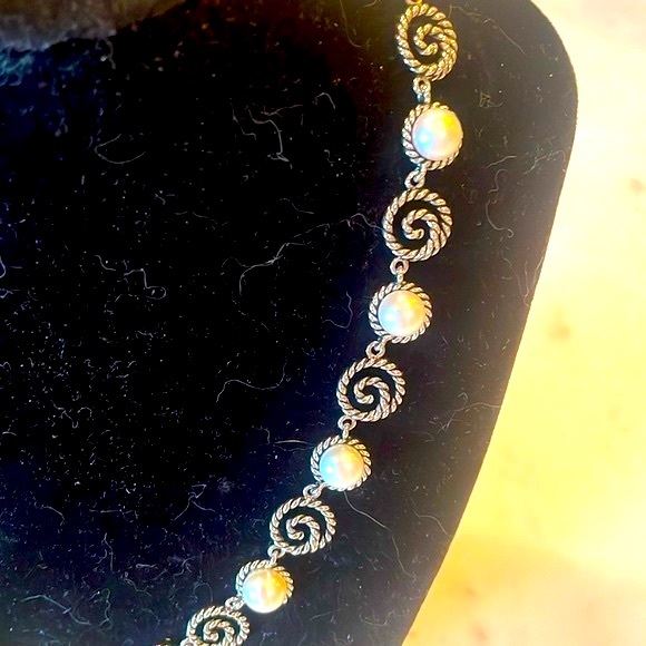 Vintage Honora Pearl sterling silver necklace - Picture 2 of 9